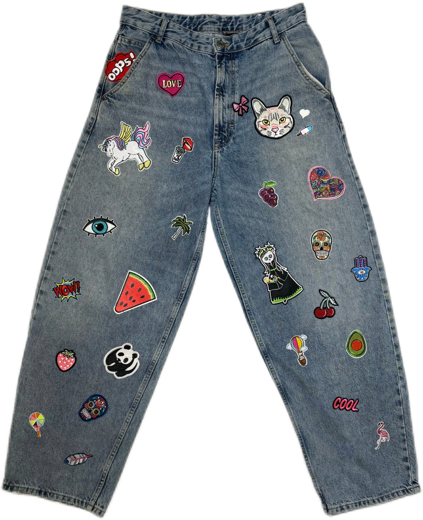 Jeans "PATCH WORLD"