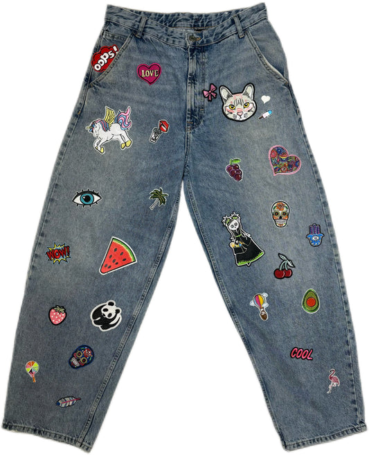 Jeans "PATCH WORLD"