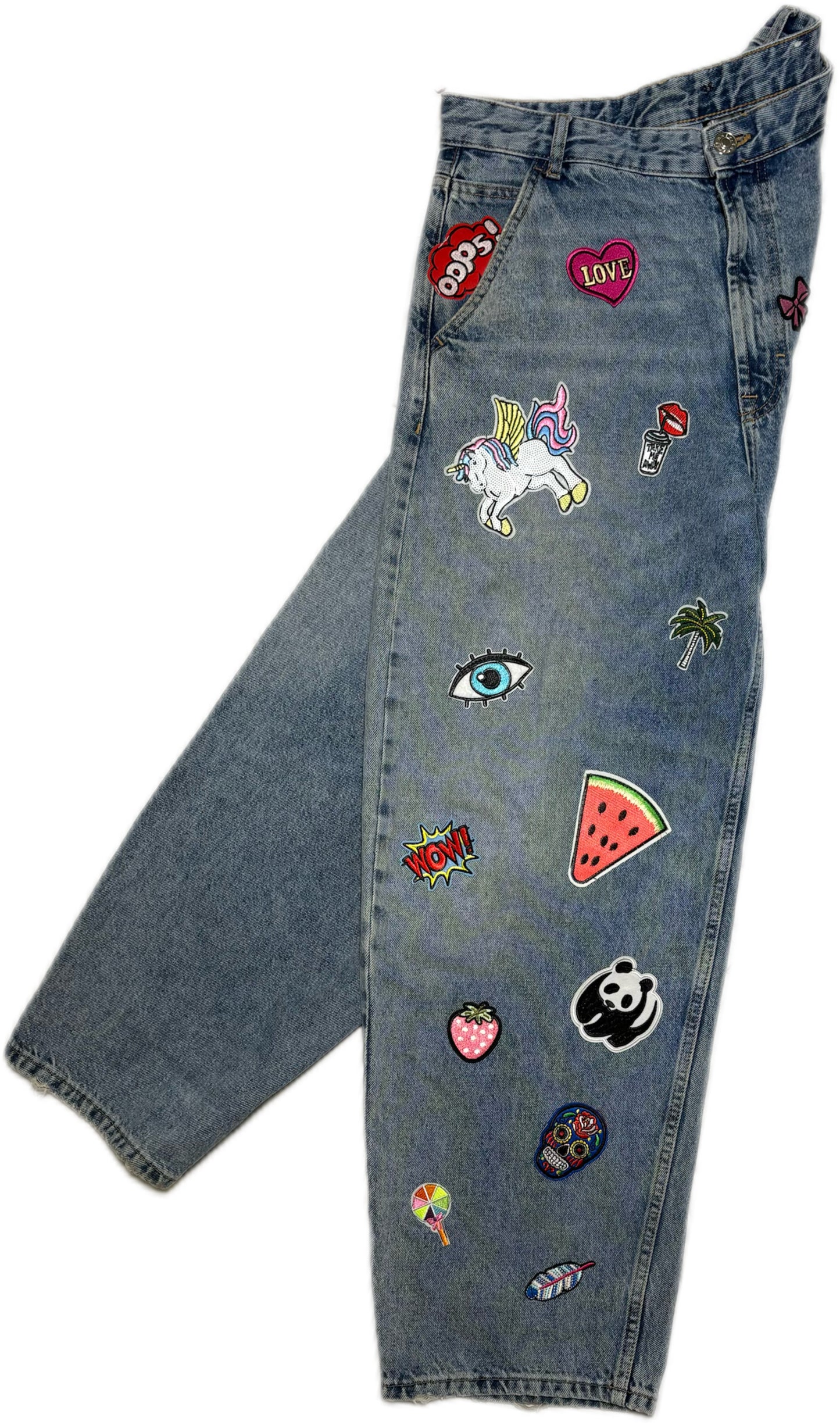Jeans "PATCH WORLD"