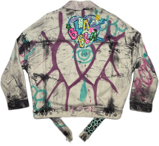 Veste "FLOWER POWER"