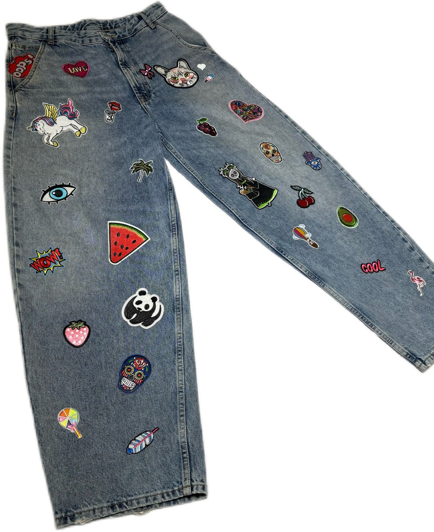 Jeans "PATCH WORLD"