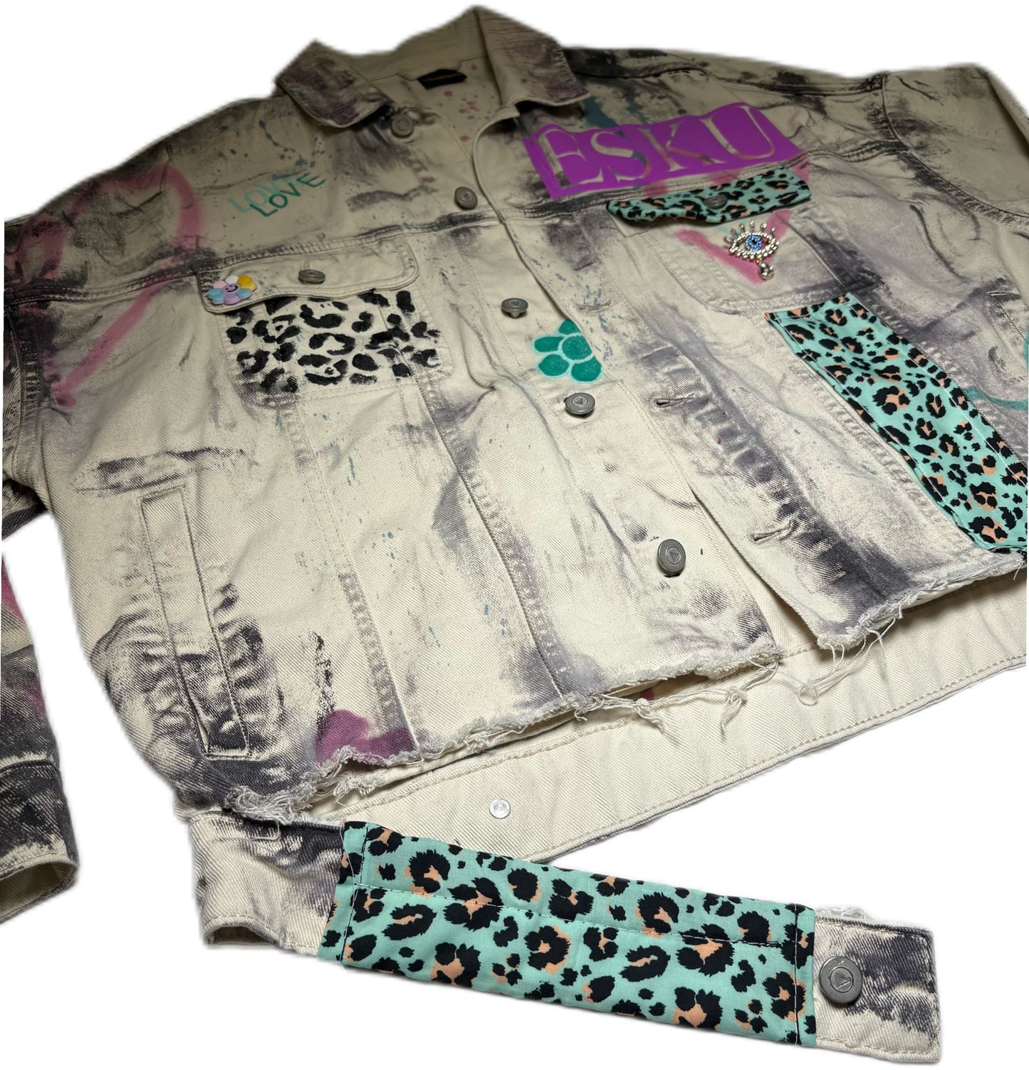 Veste "FLOWER POWER"