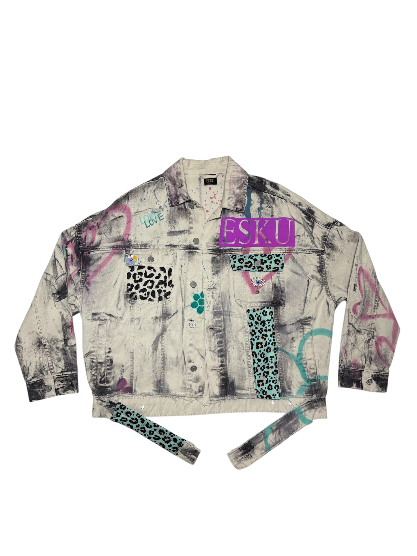 Veste "FLOWER POWER"